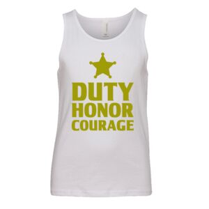 BELLA + CANVAS Youth Jersey Tank Thumbnail