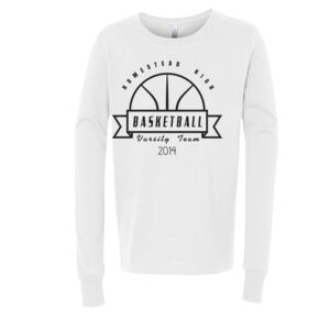 BELLA + CANVAS Youth Long Sleeve Jersey Tee Thumbnail