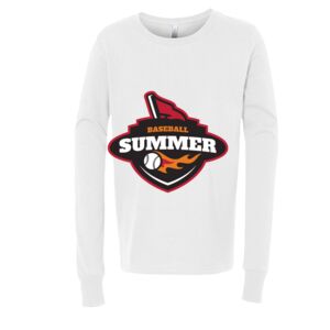 BELLA + CANVAS Youth Long Sleeve Jersey Tee Thumbnail