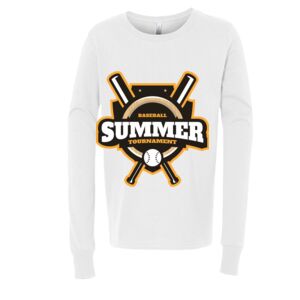 BELLA + CANVAS Youth Long Sleeve Jersey Tee Thumbnail