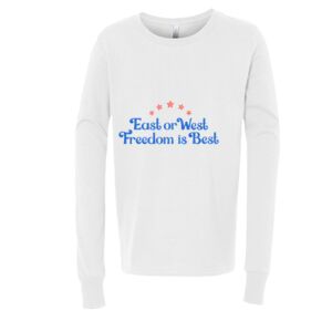 BELLA + CANVAS Youth Long Sleeve Jersey Tee Thumbnail