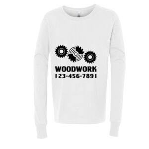 BELLA + CANVAS Youth Long Sleeve Jersey Tee Thumbnail