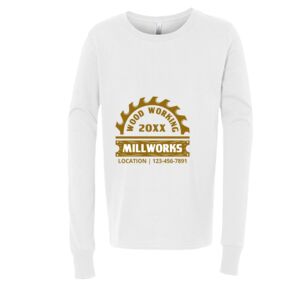 BELLA + CANVAS Youth Long Sleeve Jersey Tee Thumbnail