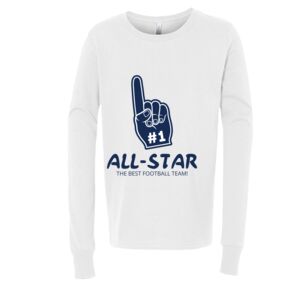 BELLA + CANVAS Youth Long Sleeve Jersey Tee Thumbnail