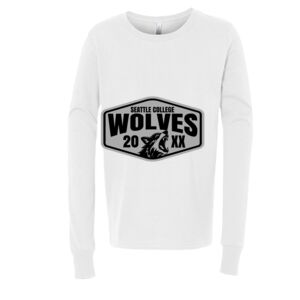 BELLA + CANVAS Youth Long Sleeve Jersey Tee Thumbnail