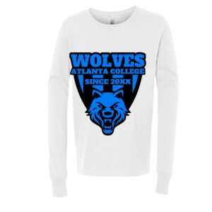 BELLA + CANVAS Youth Long Sleeve Jersey Tee Thumbnail