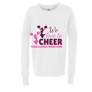 BELLA + CANVAS Youth Long Sleeve Jersey Tee Thumbnail