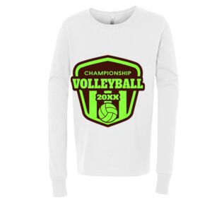BELLA + CANVAS Youth Long Sleeve Jersey Tee Thumbnail