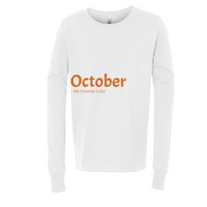 BELLA + CANVAS Youth Long Sleeve Jersey Tee Thumbnail