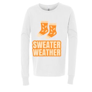 BELLA + CANVAS Youth Long Sleeve Jersey Tee Thumbnail