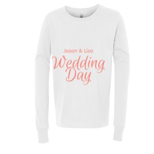 BELLA + CANVAS Youth Long Sleeve Jersey Tee Thumbnail