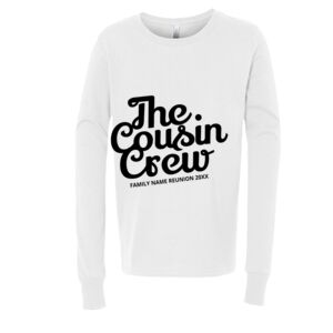 BELLA + CANVAS Youth Long Sleeve Jersey Tee Thumbnail