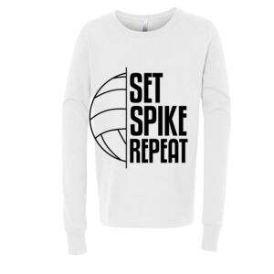 BELLA + CANVAS Youth Long Sleeve Jersey Tee Thumbnail