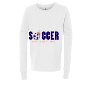 BELLA + CANVAS Youth Long Sleeve Jersey Tee Thumbnail
