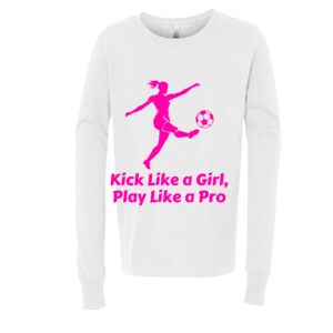 BELLA + CANVAS Youth Long Sleeve Jersey Tee Thumbnail