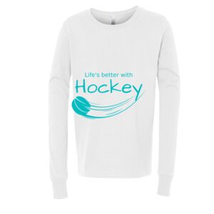 BELLA + CANVAS Youth Long Sleeve Jersey Tee Thumbnail