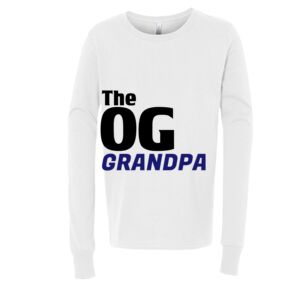 BELLA + CANVAS Youth Long Sleeve Jersey Tee Thumbnail
