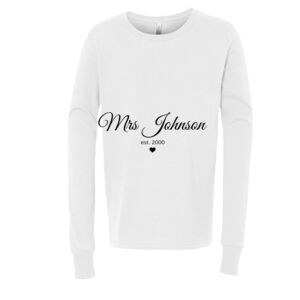 BELLA + CANVAS Youth Long Sleeve Jersey Tee Thumbnail