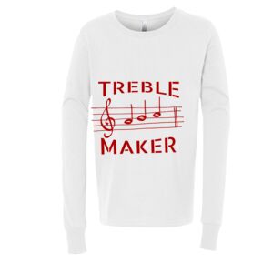 BELLA + CANVAS Youth Long Sleeve Jersey Tee Thumbnail