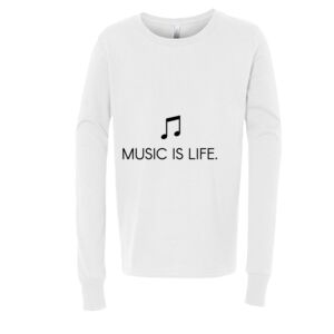 BELLA + CANVAS Youth Long Sleeve Jersey Tee Thumbnail