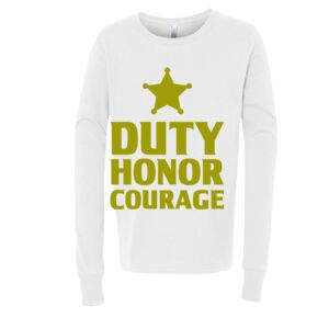 BELLA + CANVAS Youth Long Sleeve Jersey Tee Thumbnail