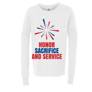 BELLA + CANVAS Youth Long Sleeve Jersey Tee Thumbnail