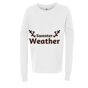 BELLA + CANVAS Youth Long Sleeve Jersey Tee Thumbnail