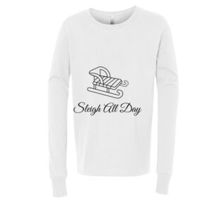 BELLA + CANVAS Youth Long Sleeve Jersey Tee Thumbnail